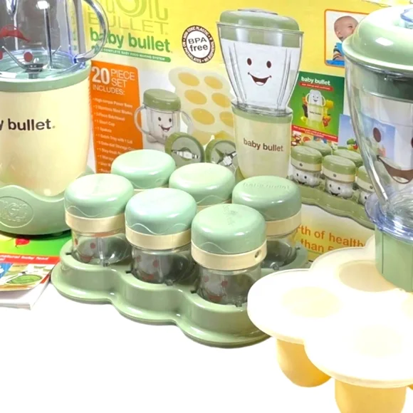 20 Piece Baby Bullet Complete Set Magic Bullet Baby Bullet 20